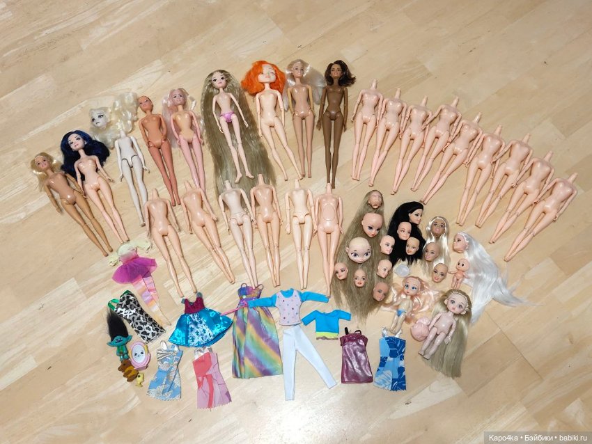 Большой лот кукол Барби 24 шт