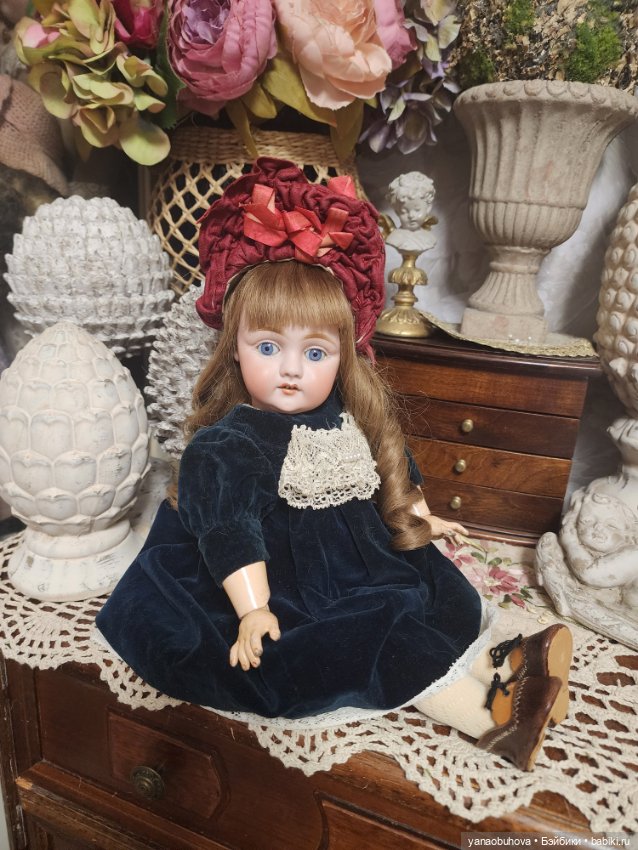 Чудесная антикварная малышка Кестер 143, 35 см (фото 3)