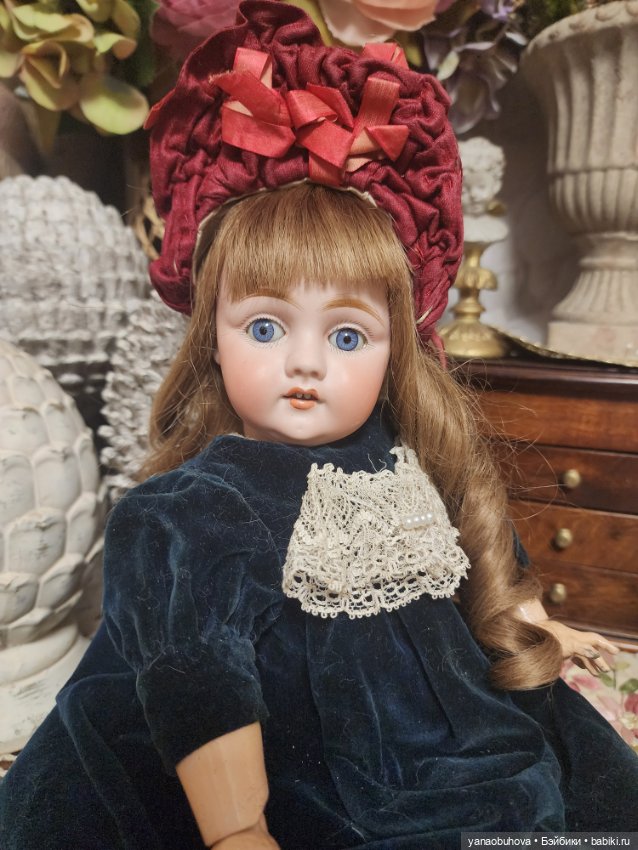 Чудесная антикварная малышка Кестер 143, 35 см (фото 5)