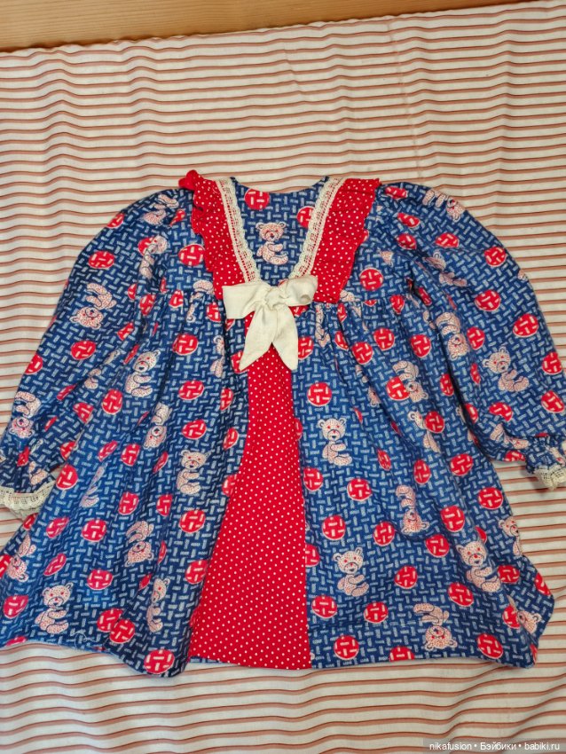 Платье для реборна на рост 60-65 см "Детский сад" (фото 5)