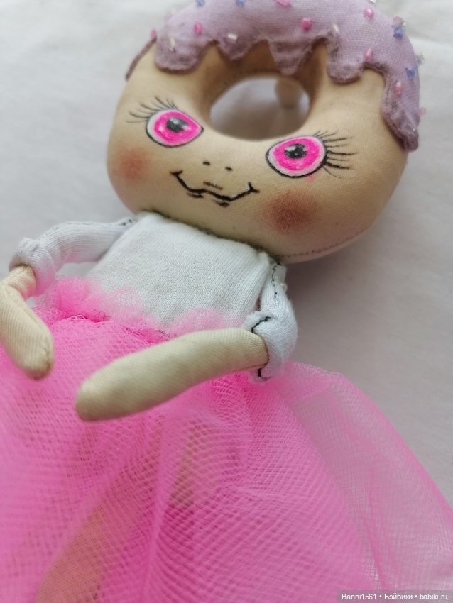 Кукла Девочка пончик — Авторские куклы (фото 3)