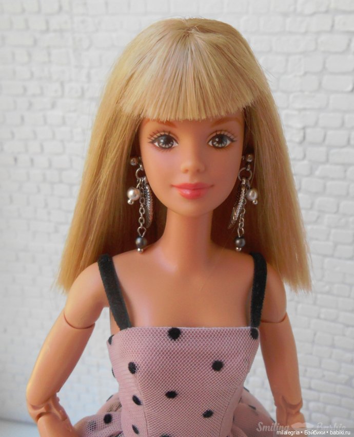 Серьги с камнями для Барби Barbie Интегрити Integrity (фото 4)