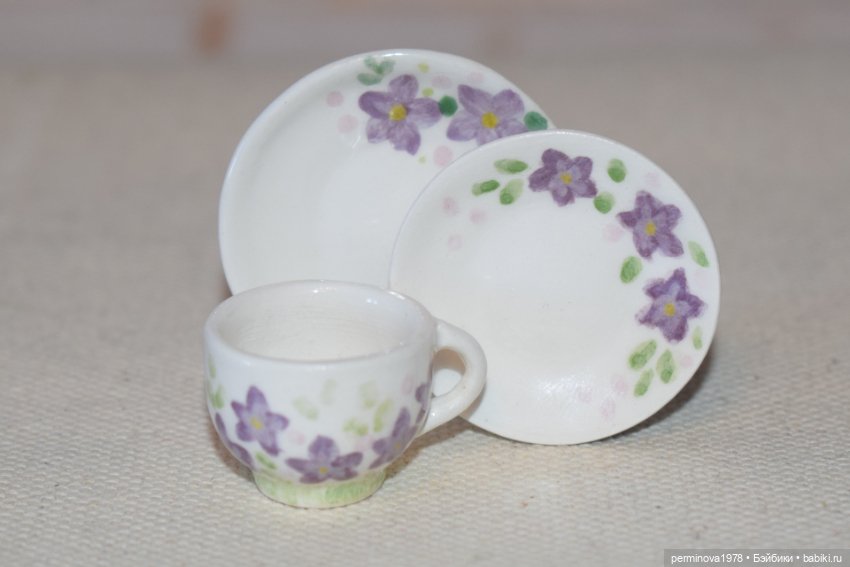 "Цветочная полянка" наборы посуды (фото 3)