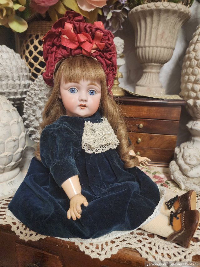 Чудесная антикварная малышка Кестер 143, 35 см (фото 4)