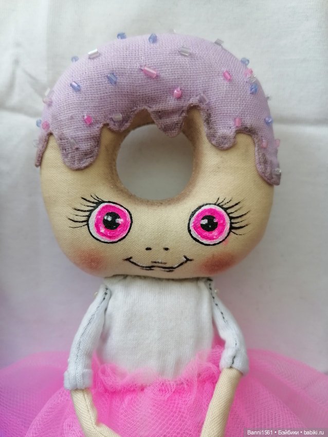 Кукла Девочка пончик — Авторские куклы (фото 2)
