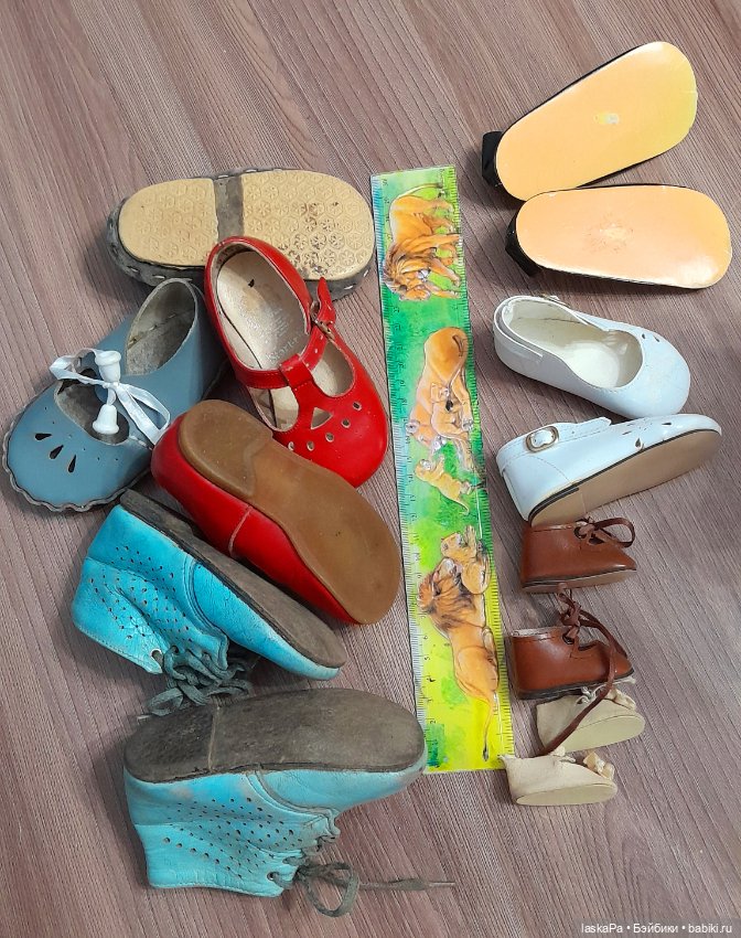 Лот обуви для кукол и мишек (фото 3)