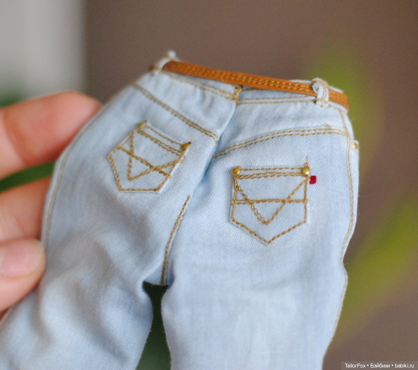 Реалистичны джинсы для Химеры от Нины Куриленко (Chimera doll)