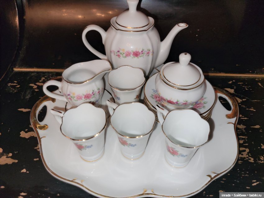 Сервиз для кукол — Другое для антикварных кукол (фото 3)