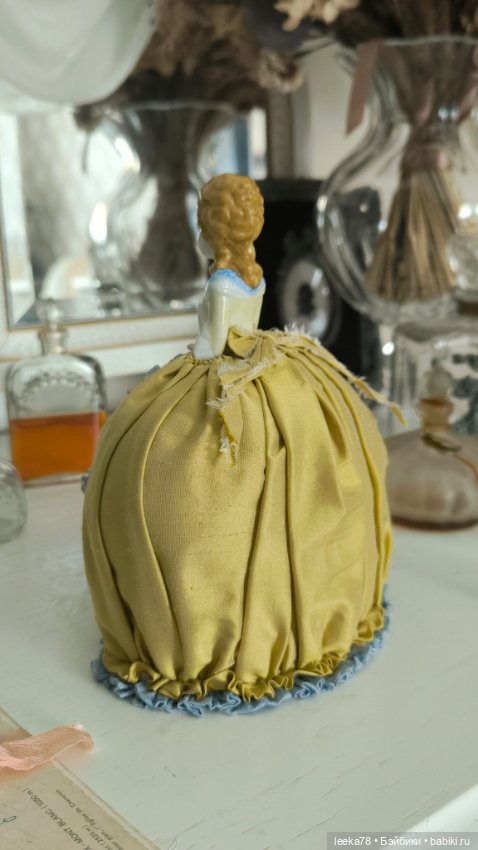 Фарфоровая винтажная half doll (фото 2)