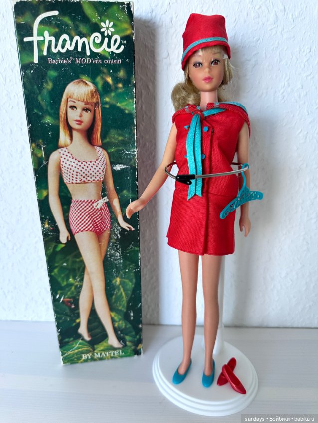 Винтажная Барби кукла Фрэнси Mattel