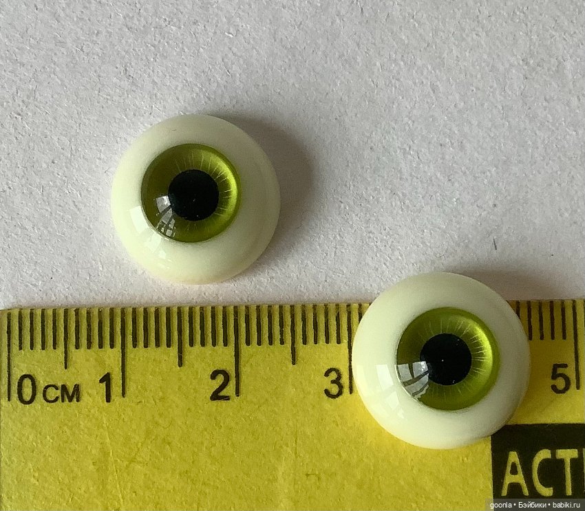 Глаза уретан 15мм — Глаза для BJD (фото 4)