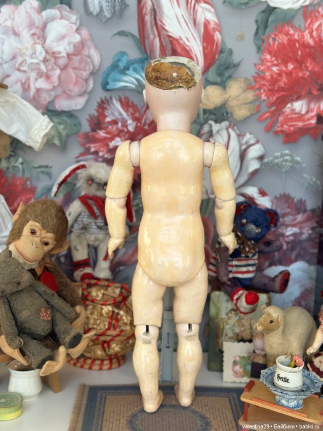 Антикварная, ранняя кукла Кестнер 8