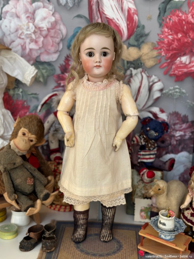 Антикварная, ранняя кукла Кестнер 8