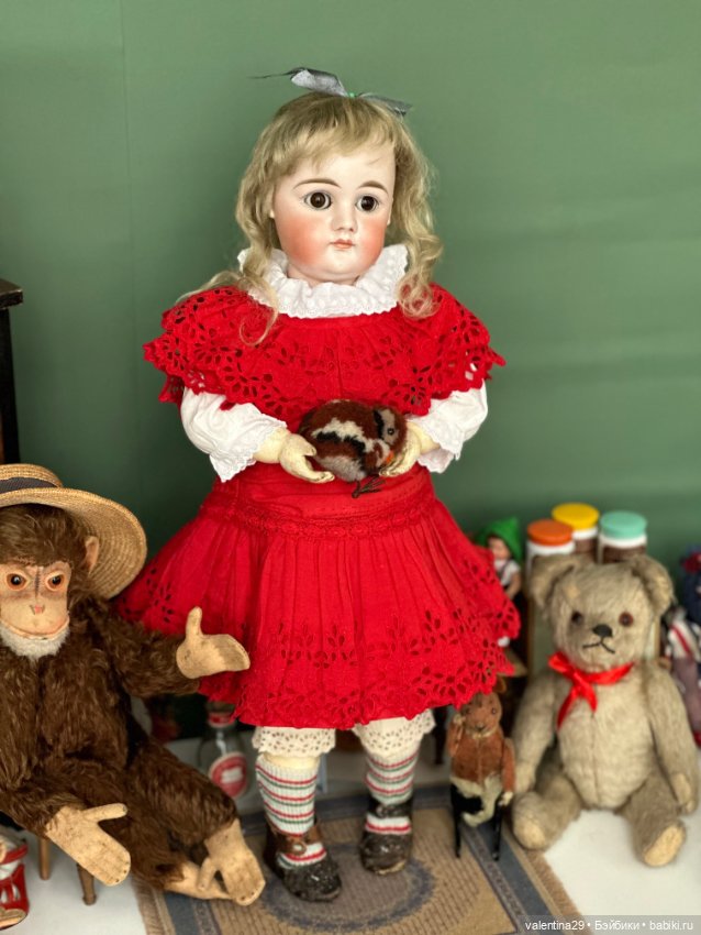 Антикварная, ранняя кукла Кестнер 8 (фото 9)