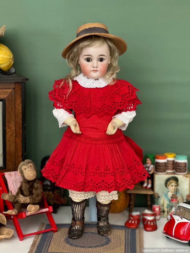 Антикварная, ранняя кукла Кестнер 8 (фото 4)