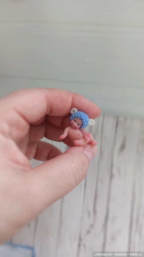 Микро малыш 3 см — Авторские куклы (фото 5)