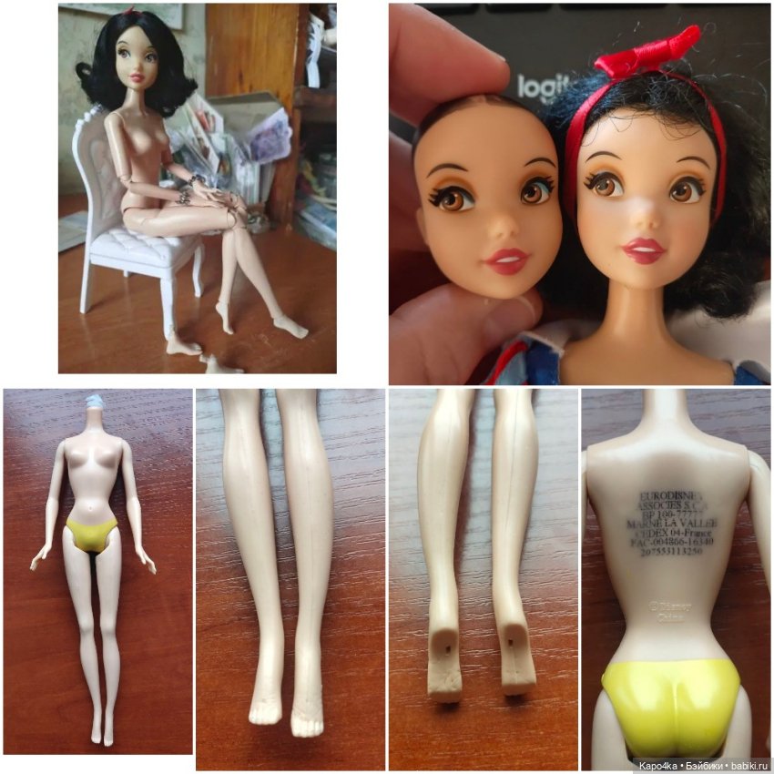 Белоснежка Disney Store на теле Бо Пип (Bo Peep)