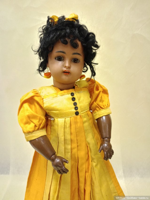 Темнокожая кукла, мулатка от Kammer Reinchardt (фото 2)
