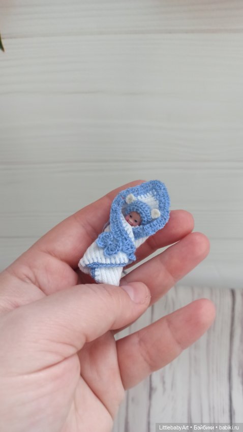 Микро малыш 3 см — Авторские куклы
