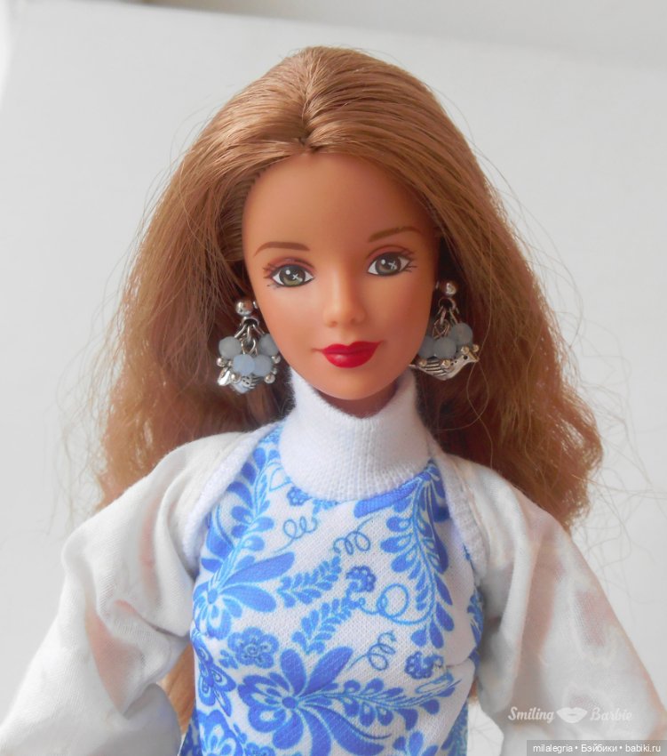 Серьги с камнями для Барби Barbie Интегрити Integrity (фото 3)