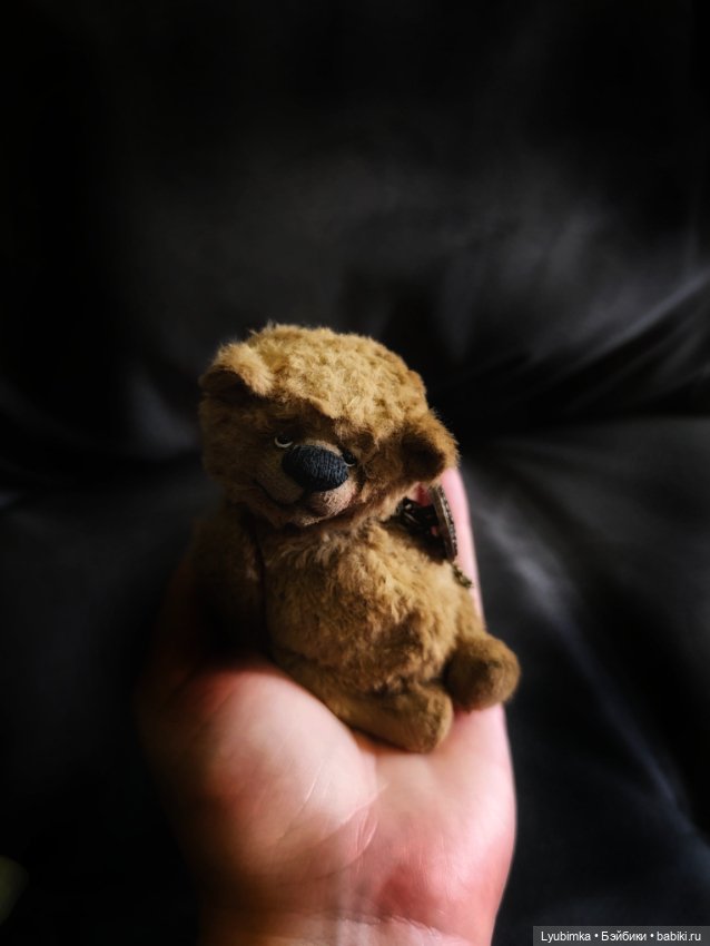 Миниатюрный медведь — Авторские игрушки (фото 2)