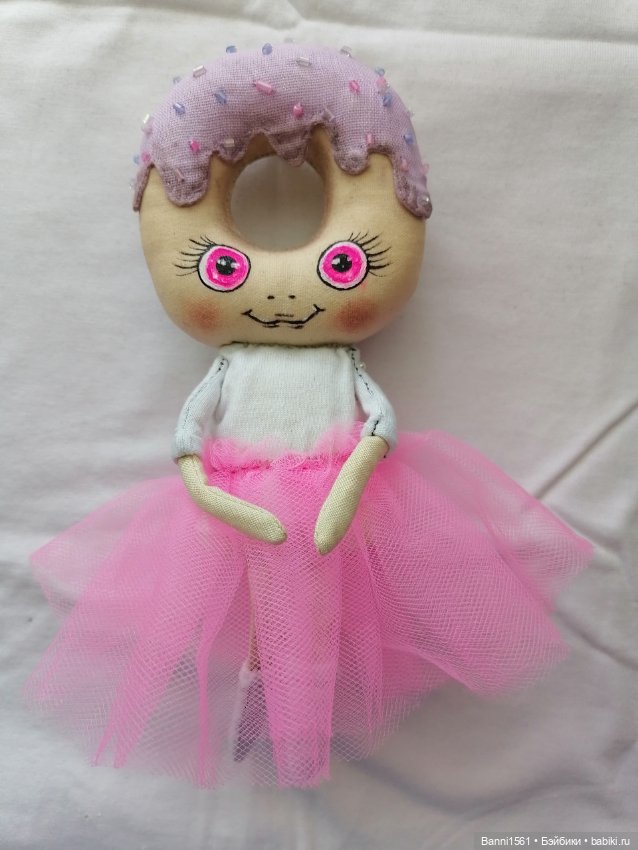 Кукла Девочка пончик — Авторские куклы