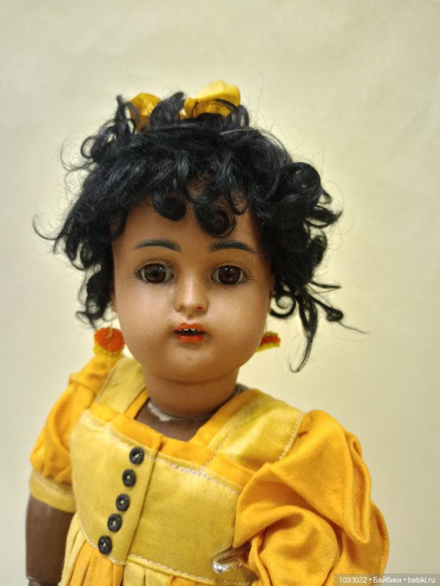 Темнокожая кукла, мулатка от Kammer Reinchardt (фото 5)