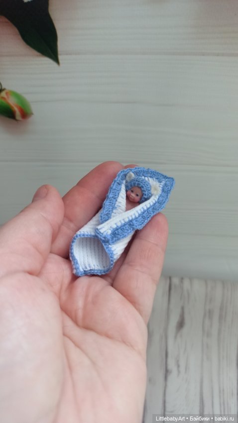 Микро малыш 3 см — Авторские куклы (фото 3)