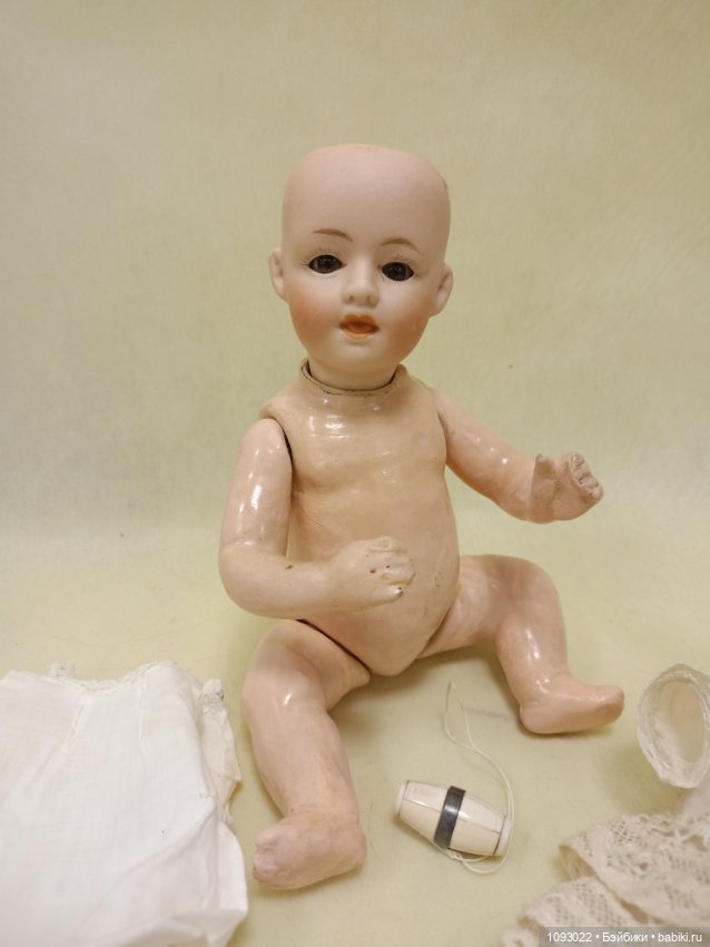 Антикварная куколка Geb. Heubach 7556 (фото 10)