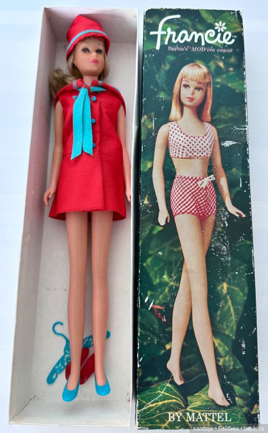 Винтажная Барби кукла Фрэнси Mattel (фото 6)