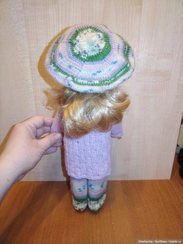 Вязаная одежда для куклы Паола Рейна (фото 6)