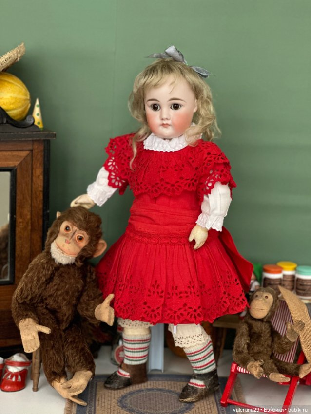 Антикварная, ранняя кукла Кестнер 8 (фото 5)