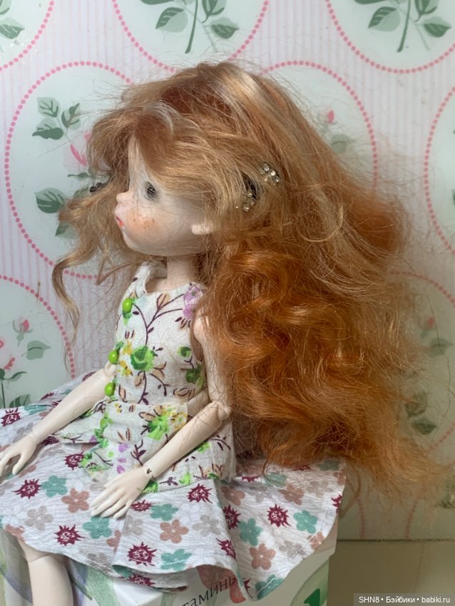 Парик для Landoudou рыжий (фото 6)