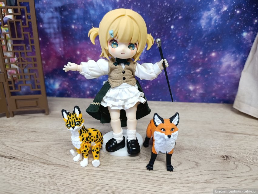 Флекси питомцы: лиса, оцелот (фото 3)