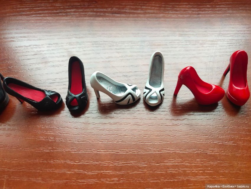 Лот туфель для кукол экшен Action 1/6 и подобных (фото 2)