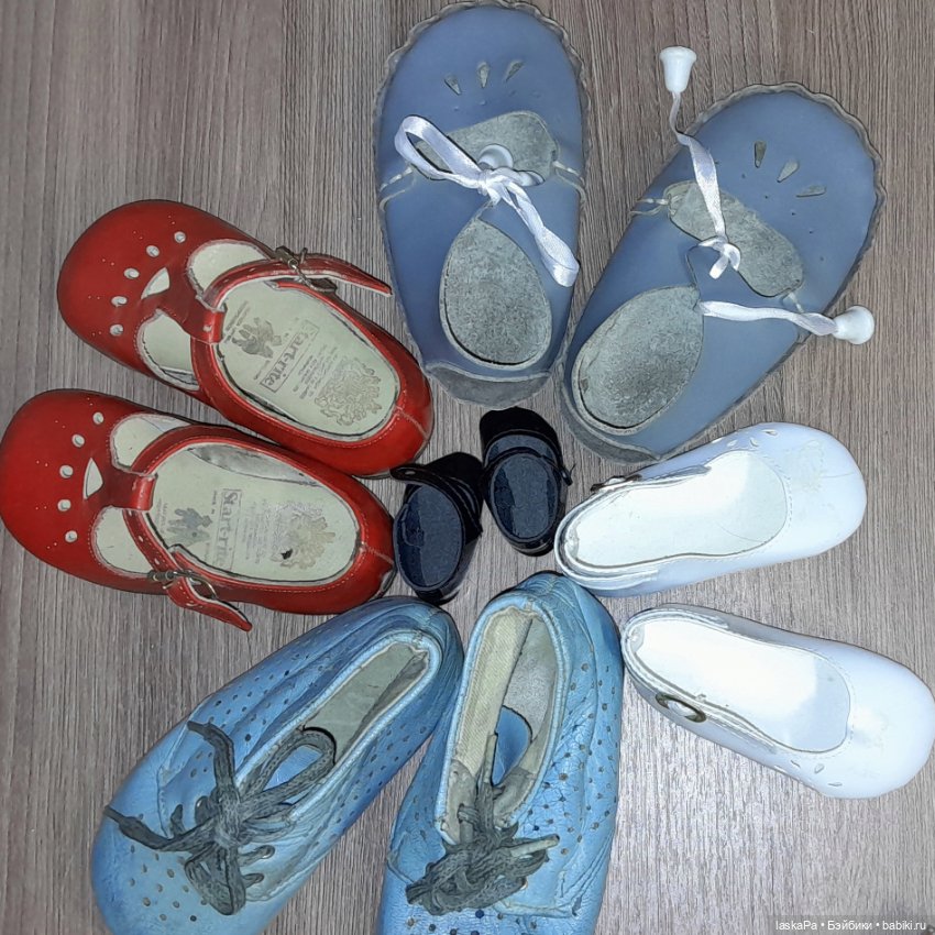 Лот обуви для кукол и мишек (фото 9)