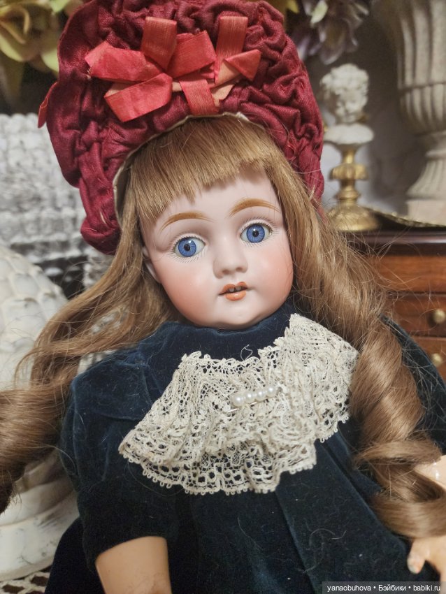 Чудесная антикварная малышка Кестер 143, 35 см (фото 2)
