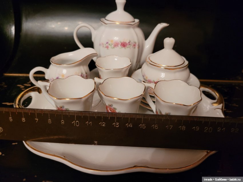 Сервиз для кукол — Другое для антикварных кукол (фото 4)