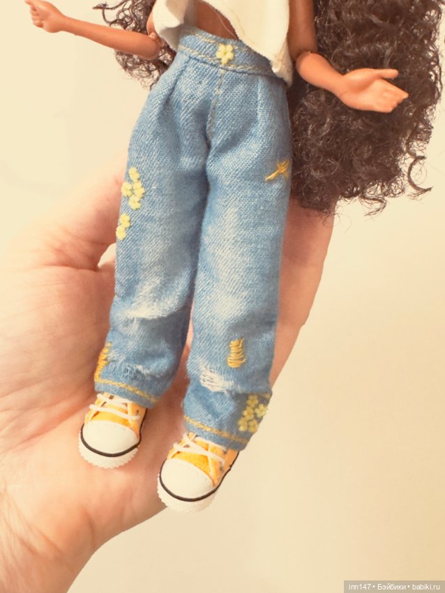 Джинсы на рост 16-16.5 см (фото 3)