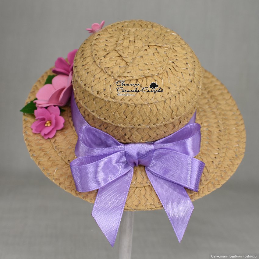 Шляпка на куклу Paola Reina (фото 4)