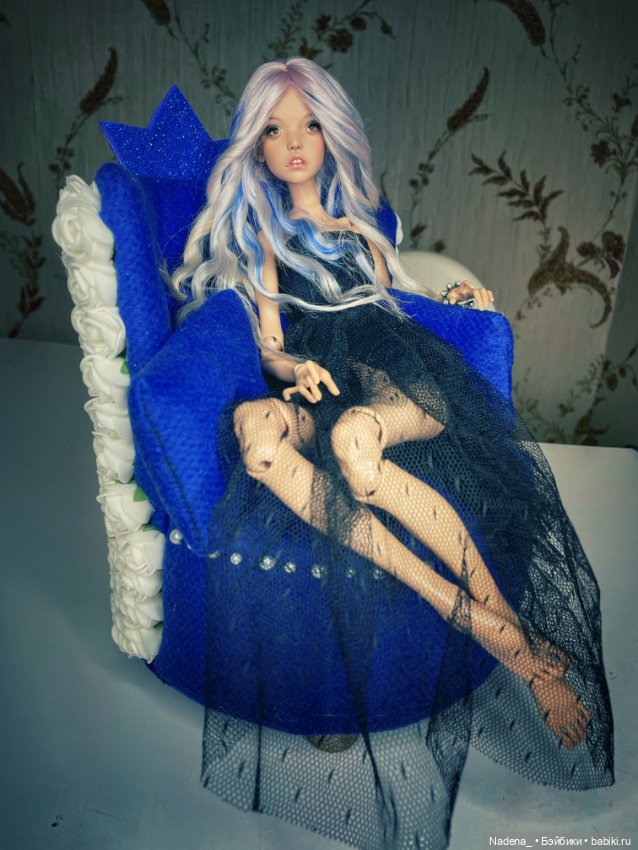 Кукольное кресло /мебель — Кукольная мебель (фото 5)