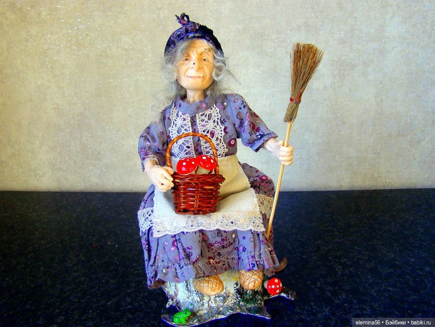Бабушка Яга — Авторские куклы (фото 2)