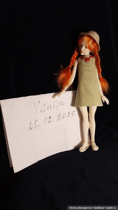 Авторская bjd кукла Алиса от Vitulya