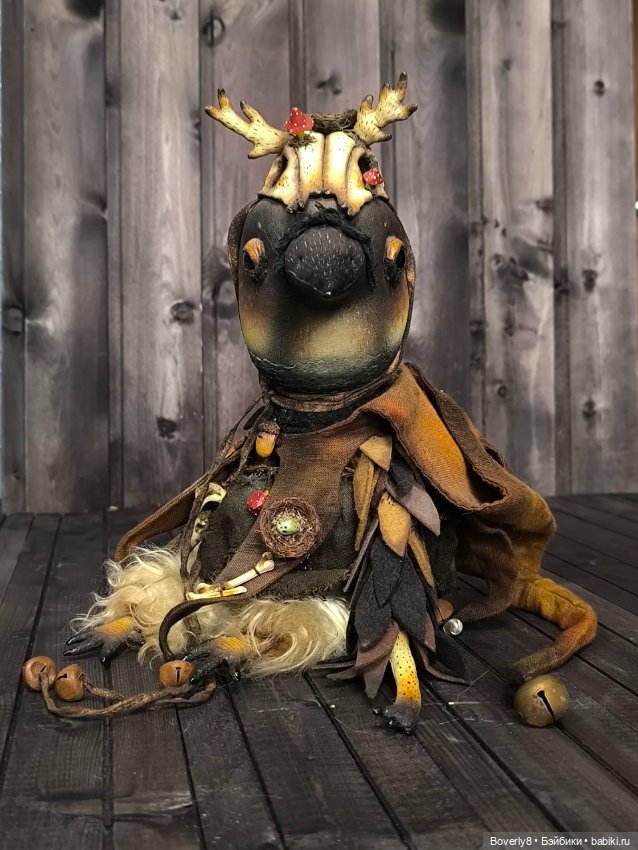 Ворон — Авторские игрушки (фото 6)