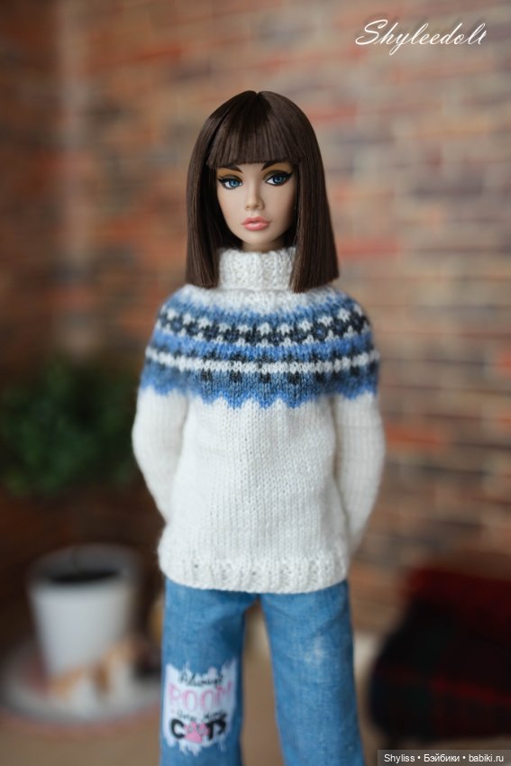 Свитер/Кардиган/Одежда для Поппи Паркер/Poppy Parker (фото 2)