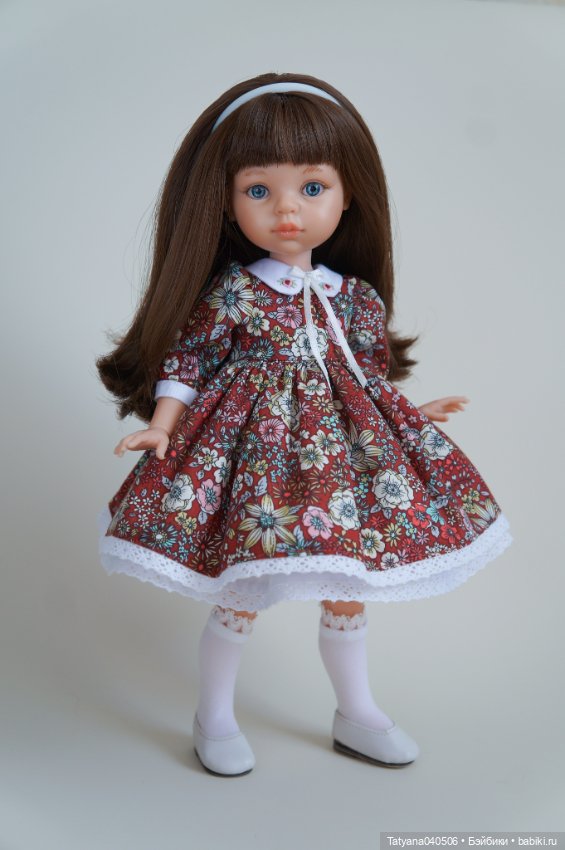 Платье для куклол Паола Рейна