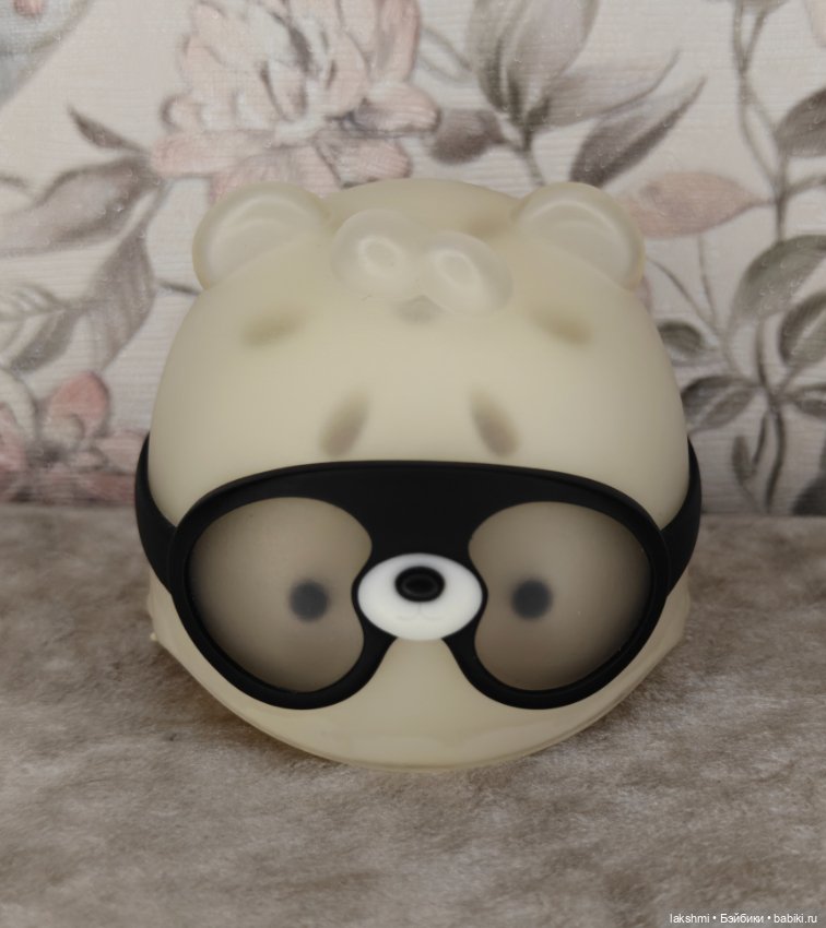 Белый шлем мишка — Аксессуары для BJD