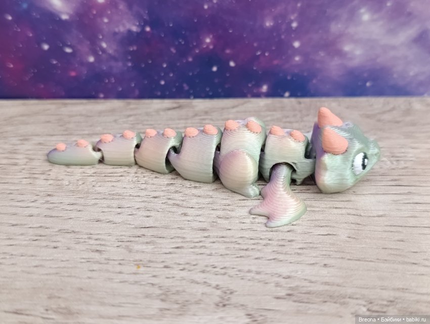 Дракон из термочувствительного пластика (фото 2)