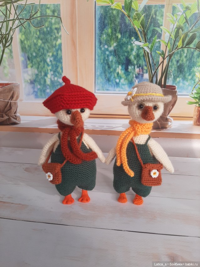 Гусики, лисёнок и др — Авторские игрушки (фото 5)
