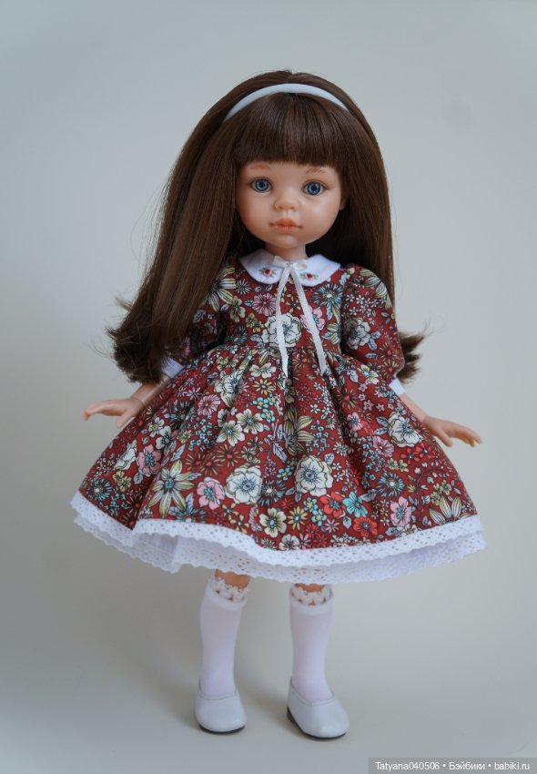 Платье для куклол Паола Рейна (фото 6)